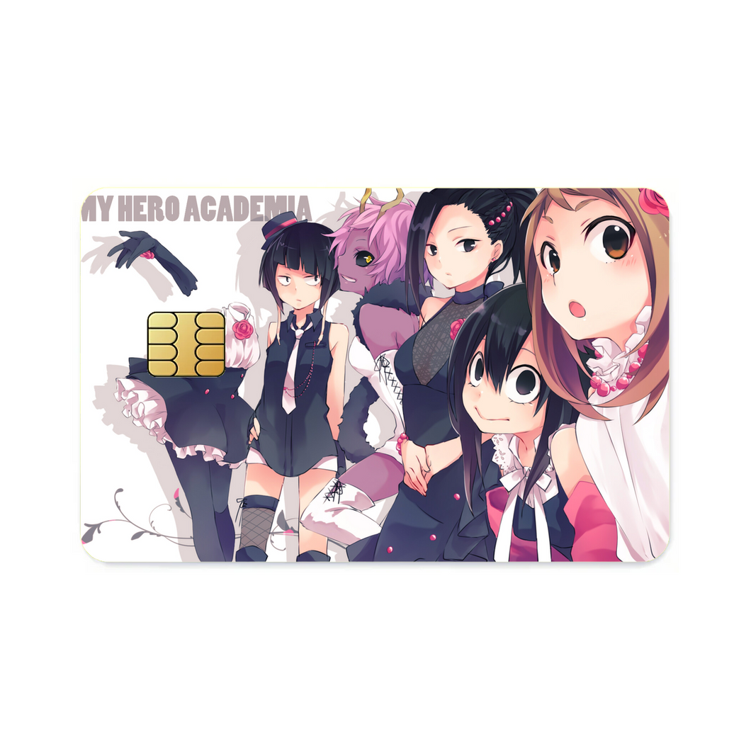 Girls  Credit Card Skins (4-in-1 Pack)