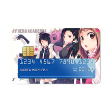 Load image into Gallery viewer, Girls  Credit Card Skins (4-in-1 Pack)
