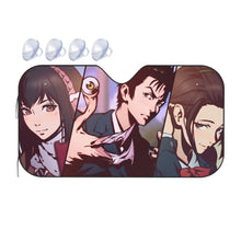 Load image into Gallery viewer, Girls who love the man in the middle  Car Sunshade
