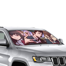 Load image into Gallery viewer, Girls who love the man in the middle  Car Sunshade
