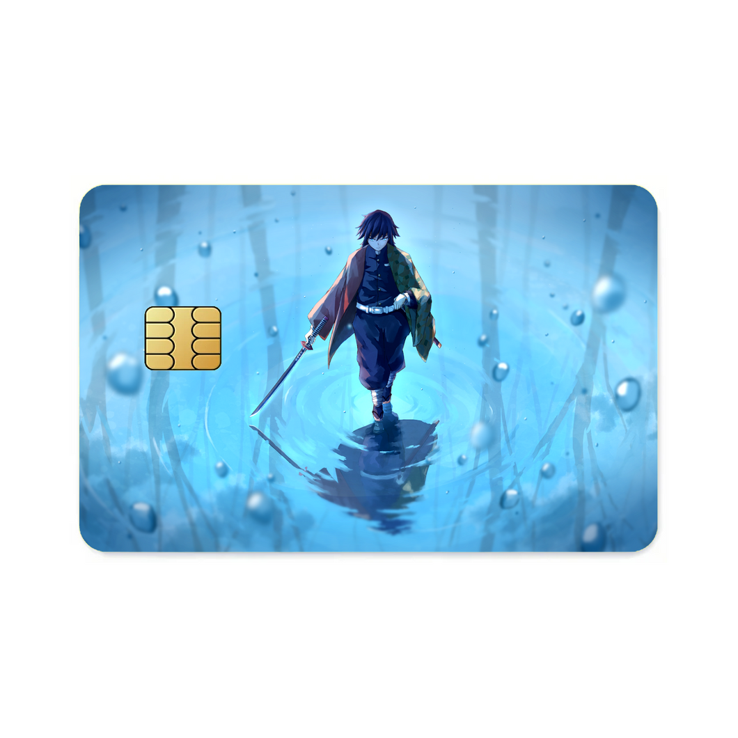 Giyuu Tomioka  Credit Card Skins (4-in-1 Pack)