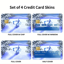 Load image into Gallery viewer, Glaceon Credit Card Skins (4-in-1 Pack)
