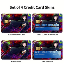 Load image into Gallery viewer, Glass  Credit Card Skins (4-in-1 Pack)
