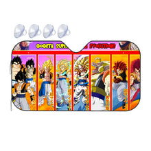 Load image into Gallery viewer, Gogeta Supersaiyajin Evolutions  Car Sunshade
