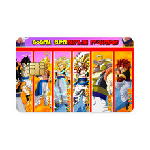Load image into Gallery viewer, Gogeta Supersaiyajin Evolutions  Credit Card Skins (4-in-1 Pack)
