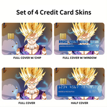 Load image into Gallery viewer, Gohan is Mad  Credit Card Skins (4-in-1 Pack)
