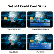 Load image into Gallery viewer, GOJO Jujutsu Kaisen Credit Card Skins (4-in-1 Pack)
