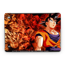 Load image into Gallery viewer, Goku All Forms  Macbook Skin
