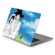 Load image into Gallery viewer, Goku and Chi-Chi Marriage  Macbook Skin
