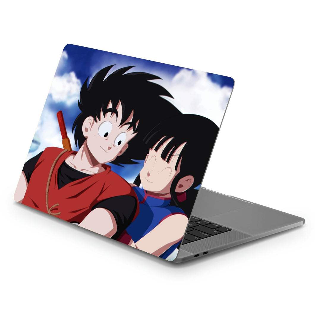 Goku and Chichi  Macbook Skin