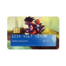 Load image into Gallery viewer, Goku and Gohan  Credit Card Skins (4-in-1 Pack)
