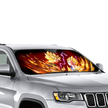 Load image into Gallery viewer, Goku and Vegeta  Car Sunshade
