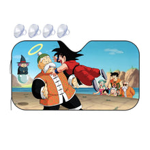 Load image into Gallery viewer, Goku Grandfather  Car Sunshade
