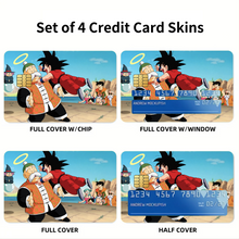 Load image into Gallery viewer, Goku Grandfather  Credit Card Skins (4-in-1 Pack)
