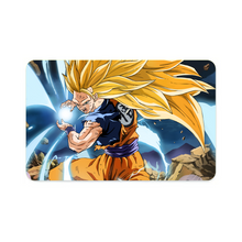 Load image into Gallery viewer, Goku in Super Saiyan 3 mode  Credit Card Skins (4-in-1 Pack)
