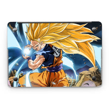 Load image into Gallery viewer, Goku in Super Saiyan 3 mode  Macbook Skin
