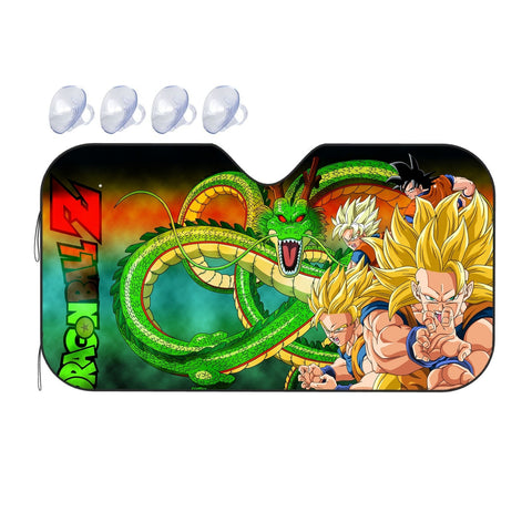 Dragon Ball Z Car Sunshades