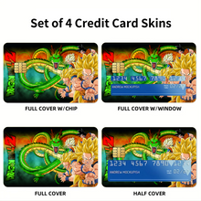 Load image into Gallery viewer, Goku&#39;s Journey Credit Card Skins (4-in-1 Pack)
