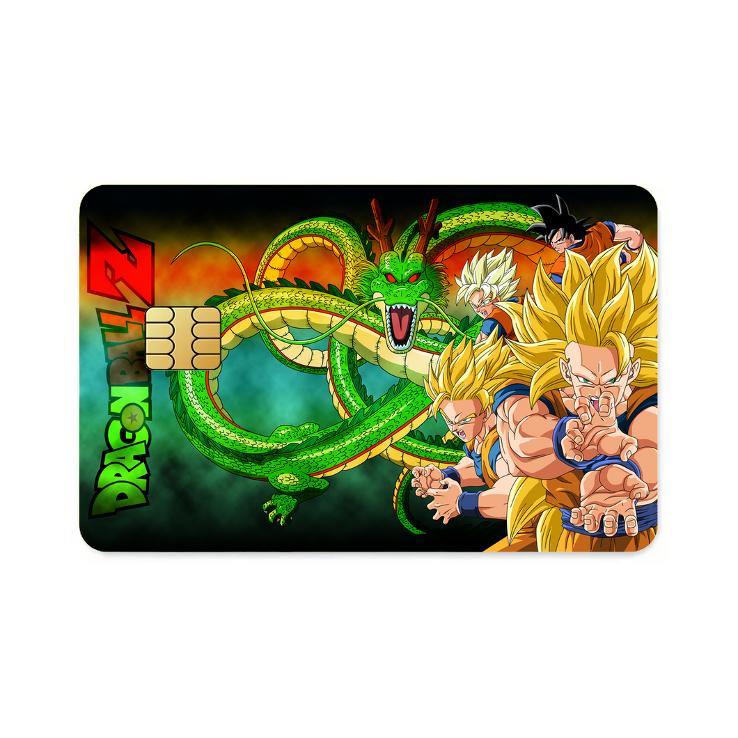Goku's Journey Credit Card Skins (4-in-1 Pack)