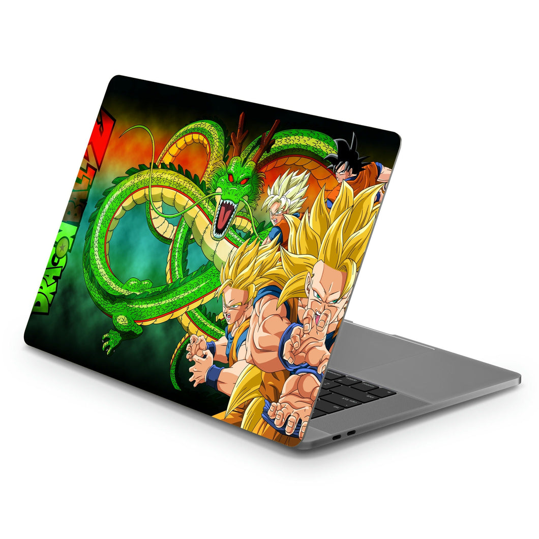 Goku's Journey Macbook Skin