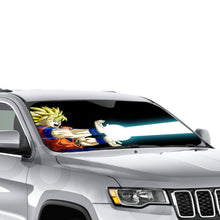 Load image into Gallery viewer, Goku's Kamehameha Wave  Car Sunshade
