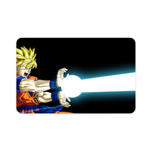 Load image into Gallery viewer, Goku&#39;s Kamehameha Wave  Credit Card Skins (4-in-1 Pack)
