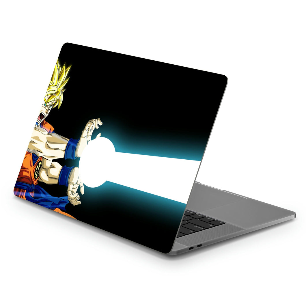 Goku's Kamehameha Wave  Macbook Skin