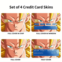 Load image into Gallery viewer, Goku SSJ3  Credit Card Skins (4-in-1 Pack)
