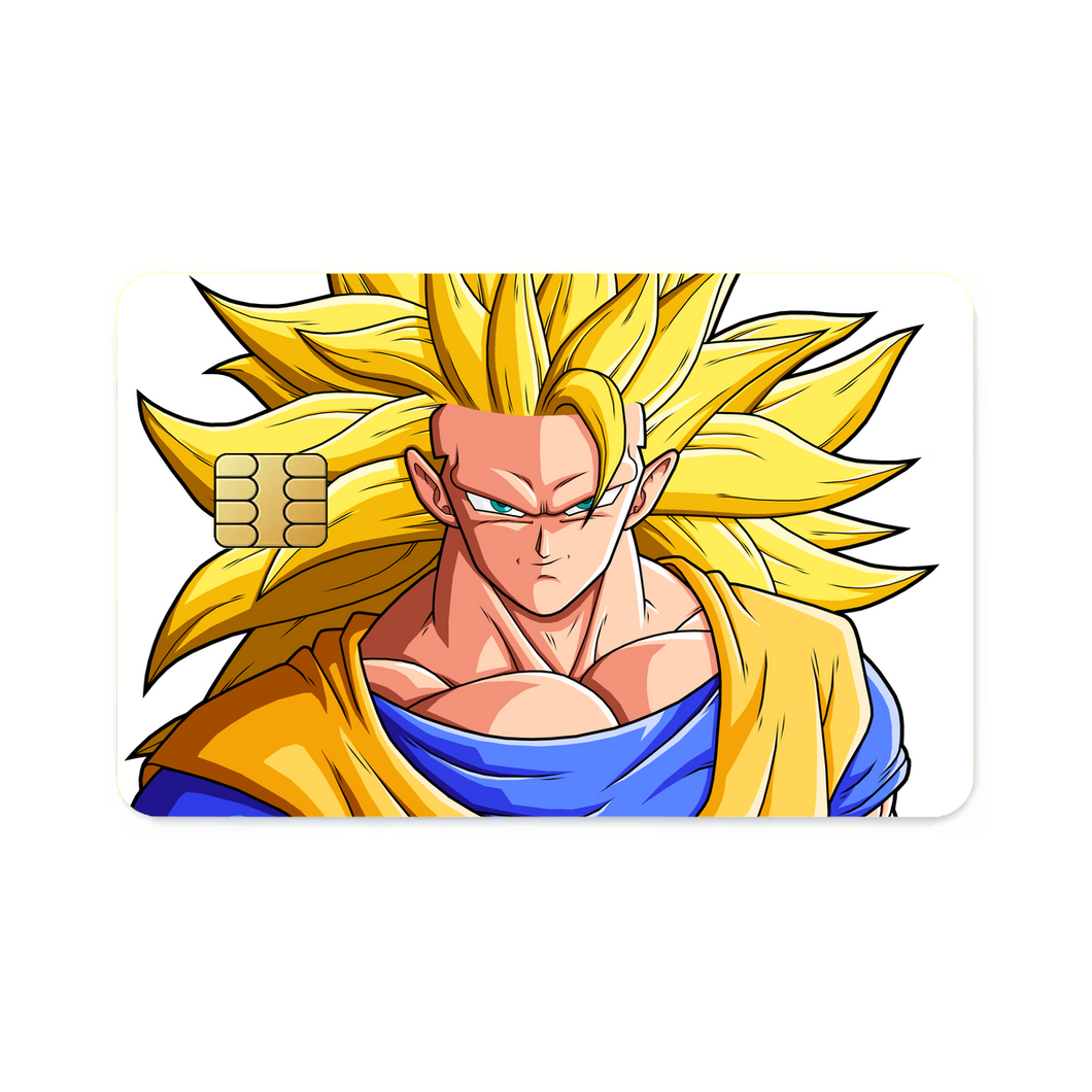 Goku SSJ3  Credit Card Skins (4-in-1 Pack)