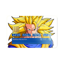 Load image into Gallery viewer, Goku SSJ3  Credit Card Skins (4-in-1 Pack)
