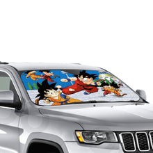 Load image into Gallery viewer, Goku Training on Kami Temple  Car Sunshade
