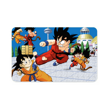 Load image into Gallery viewer, Goku Training on Kami Temple  Credit Card Skins (4-in-1 Pack)

