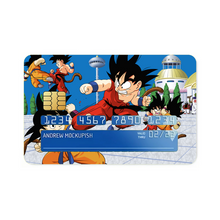 Load image into Gallery viewer, Goku Training on Kami Temple  Credit Card Skins (4-in-1 Pack)

