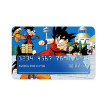 Load image into Gallery viewer, Goku Training on Kami Temple  Credit Card Skins (4-in-1 Pack)

