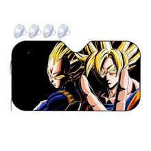 Load image into Gallery viewer, Goku &amp; Vegeta Car Sunshade
