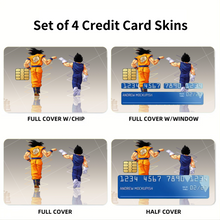 Load image into Gallery viewer, goku &amp; vegita  Credit Card Skins (4-in-1 Pack)
