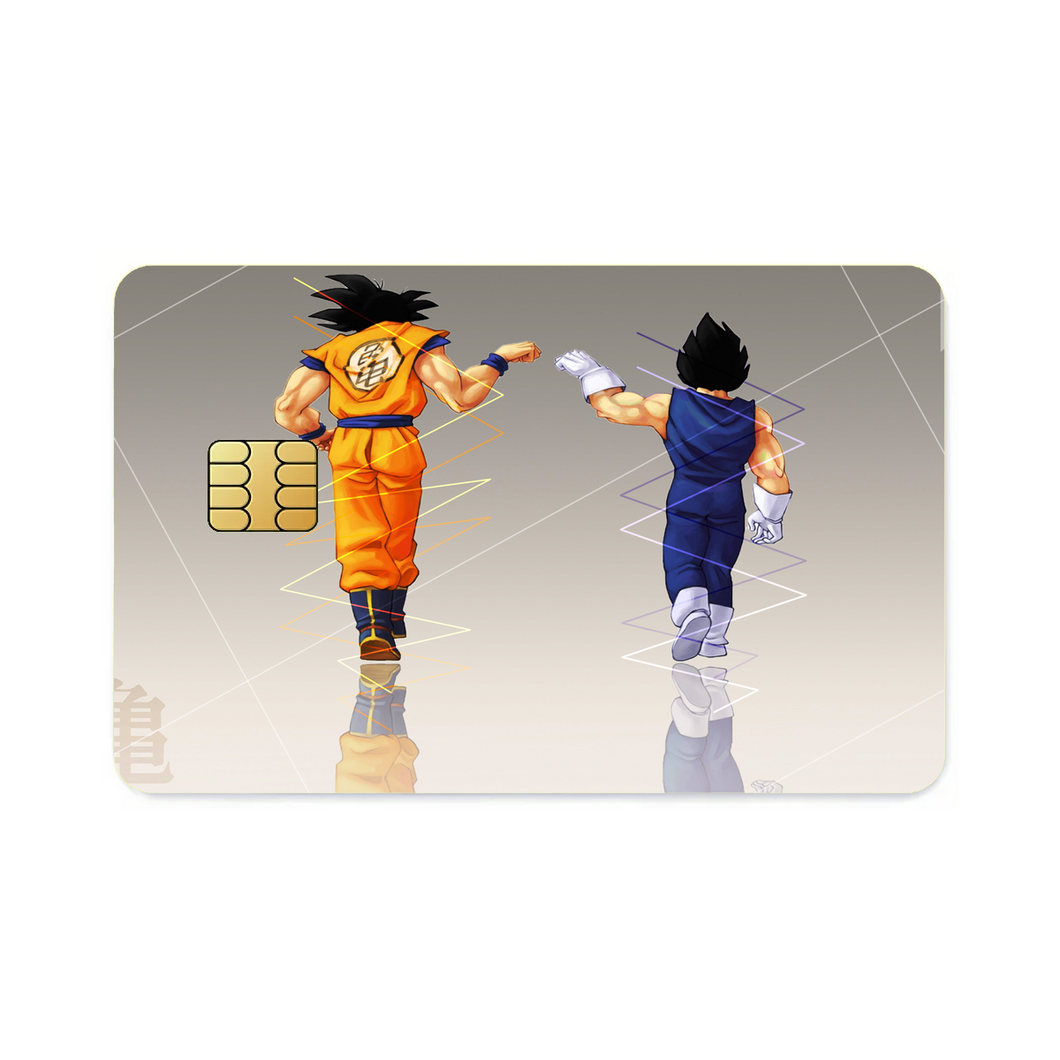 goku & vegita  Credit Card Skins (4-in-1 Pack)