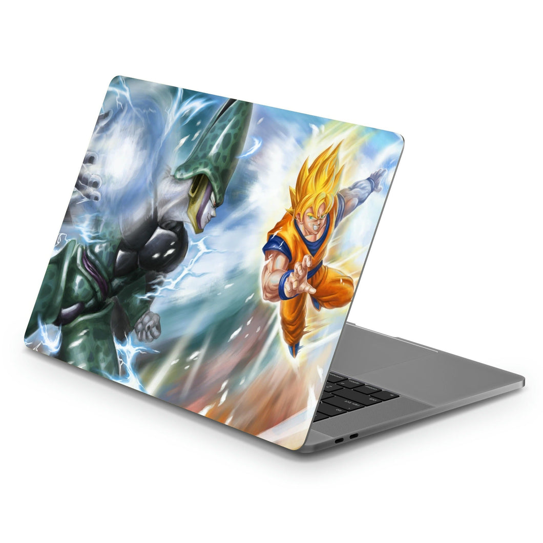 Goku Vs Cell Macbook Skin