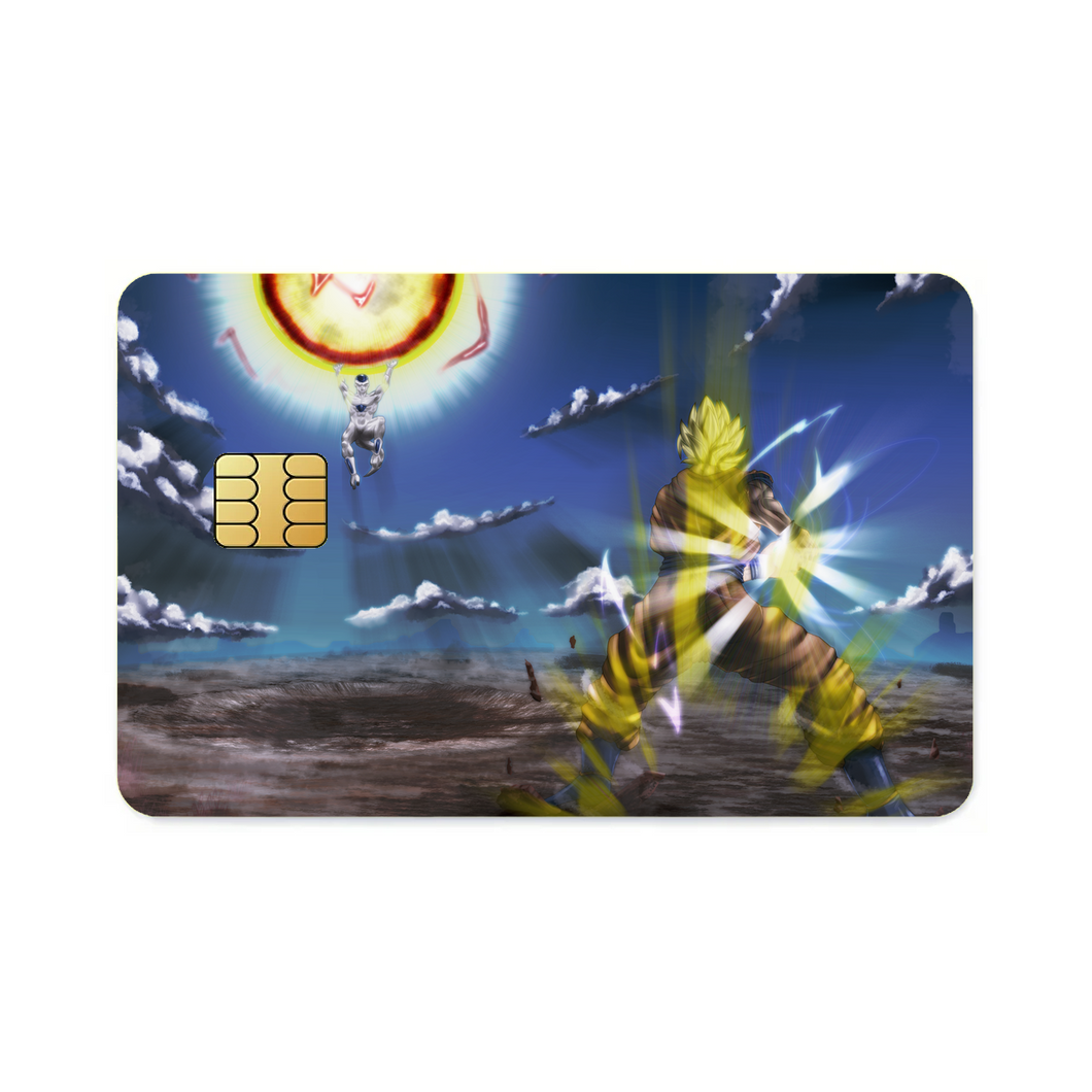 Goku vs Freeza  Credit Card Skins (4-in-1 Pack)