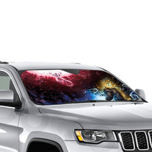 Load image into Gallery viewer, Goku vs. Frieza  Car Sunshade
