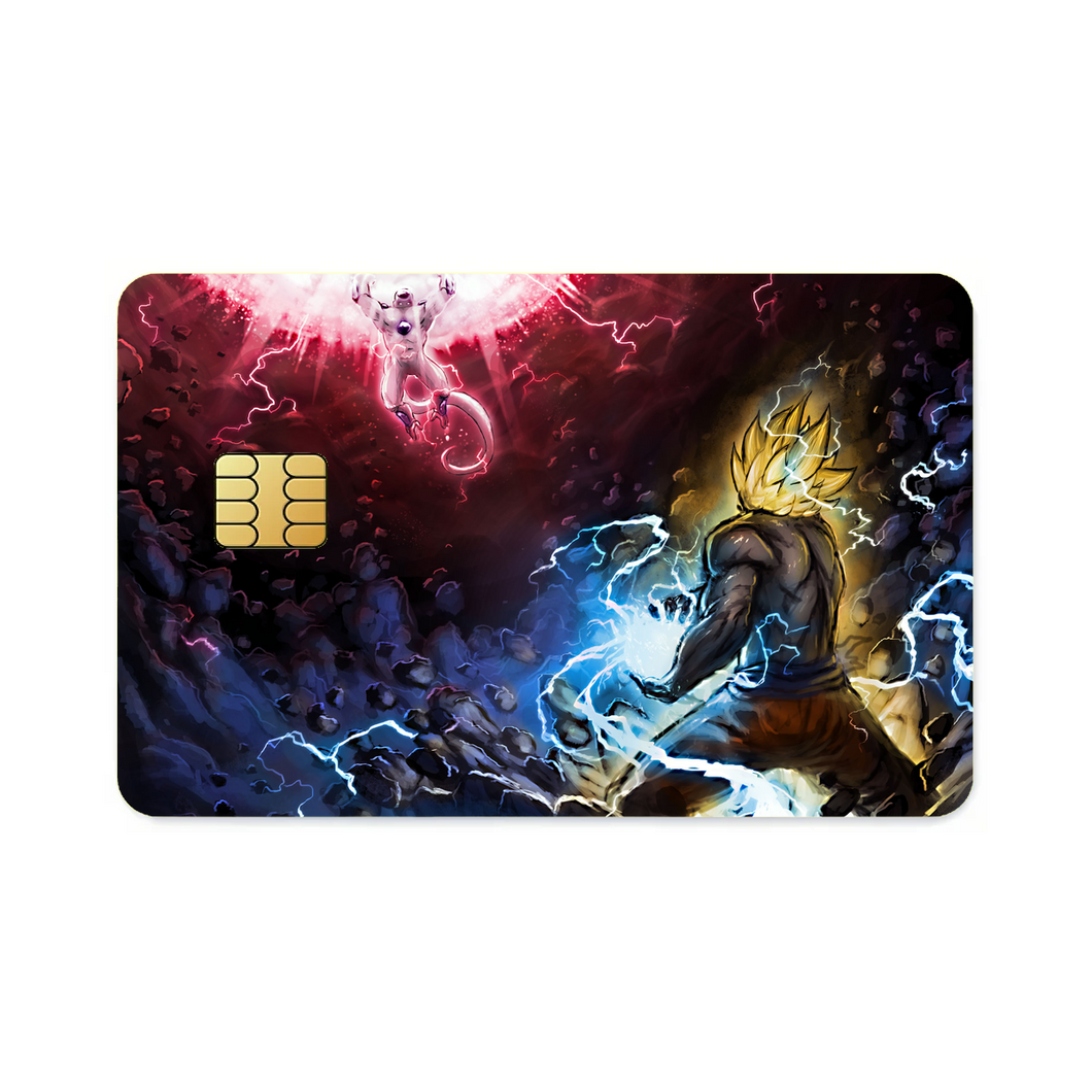 Goku vs. Frieza  Credit Card Skins (4-in-1 Pack)