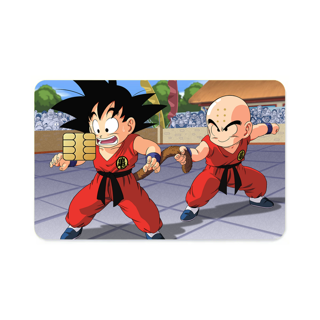Goku vs Krillin  Credit Card Skins (4-in-1 Pack)