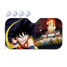 Load image into Gallery viewer, Goku vs. Red Ribbon Army  Car Sunshade

