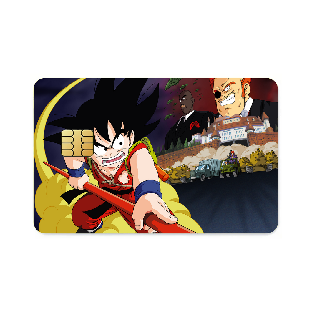 Goku vs. Red Ribbon Army  Credit Card Skins (4-in-1 Pack)