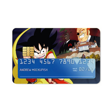 Load image into Gallery viewer, Goku vs. Red Ribbon Army  Credit Card Skins (4-in-1 Pack)
