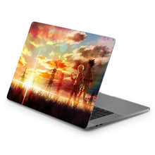 Load image into Gallery viewer, Gon and Killua walking at a beautiful sunset  Macbook Skin
