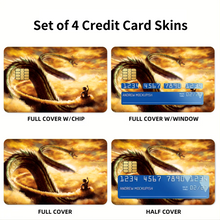 Load image into Gallery viewer, Good Morning Shenron  Credit Card Skins (4-in-1 Pack)
