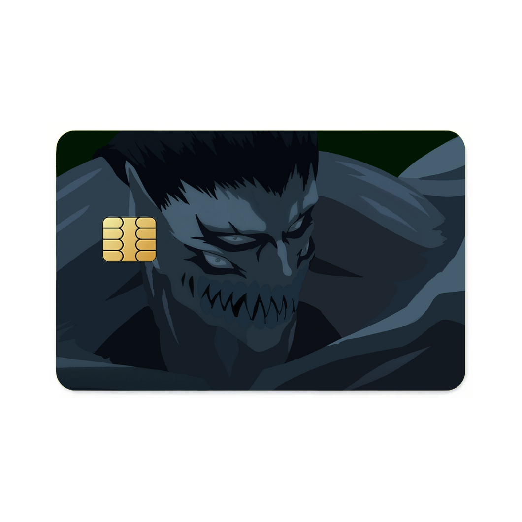Gotou (Parasyte -the maxim-) Minimalist  Credit Card Skins (4-in-1 Pack)