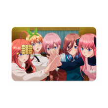 Load image into Gallery viewer, Gotoubun no Hanayome Credit Card Skins (4-in-1 Pack)
