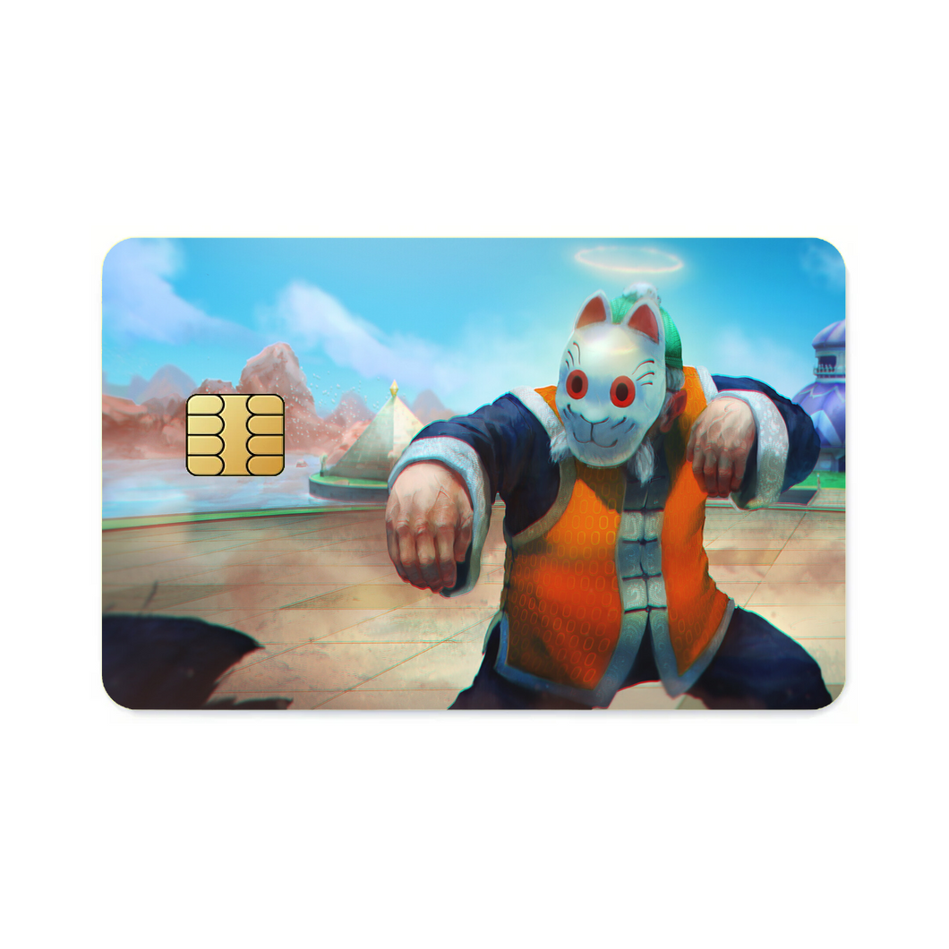 Grandpa son gohan  Credit Card Skins (4-in-1 Pack)